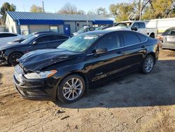 Salvage cars for sale at Wichita, KS auction: 2017 Ford Fusion SE Hybrid