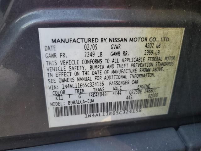 2005 Nissan Altima S