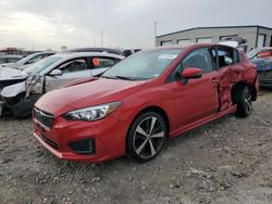 Salvage cars for sale at auction: 2018 Subaru Impreza Sport