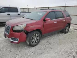 Salvage cars for sale at Haslet, TX auction: 2014 GMC Acadia SLT-1