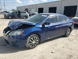 Nissan salvage cars for sale: 2017 Nissan Sentra S