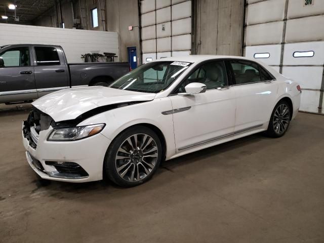 2017 Lincoln Continental Select