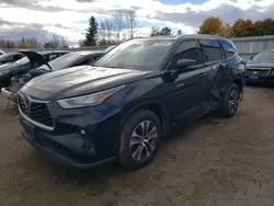 Toyota Vehiculos salvage en venta: 2020 Toyota Highlander Hybrid XLE