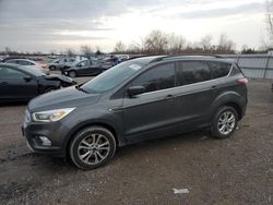 Carros con título limpio a la venta en subasta: 2017 Ford Escape SE