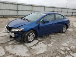 Salvage cars for sale from Copart Walton, KY: 2015 Honda Civic LX