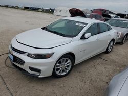 Chevrolet Malibu salvage cars for sale: 2016 Chevrolet Malibu LT