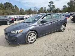 Subaru Impreza salvage cars for sale: 2017 Subaru Impreza Premium