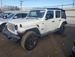 Jeep Wrangler salvage cars for sale: 2021 Jeep Wrangler Unlimited Sahara