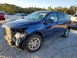 Salvage cars for sale at Houston, TX auction: 2022 Chevrolet Equinox LT