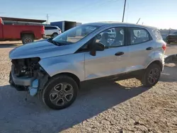 2018 Ford Ecosport S en venta en Andrews, TX