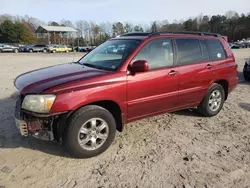 Salvage cars for sale at Charles City, VA auction: 2007 Toyota Highlander Sport