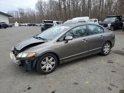 Honda salvage cars for sale: 2008 Honda Civic LX