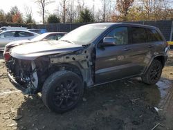 Salvage cars for sale at Waldorf, MD auction: 2017 Jeep Grand Cherokee Laredo