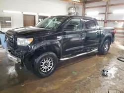 Salvage cars for sale at Pekin, IL auction: 2010 Toyota Tundra Crewmax SR5