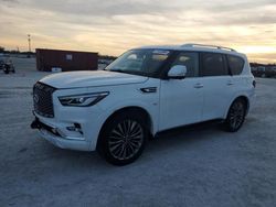 Infiniti Vehiculos salvage en venta: 2019 Infiniti QX80 Luxe