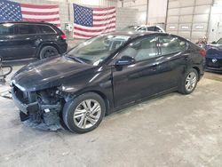 Salvage cars for sale at Columbia, MO auction: 2019 Hyundai Elantra SEL