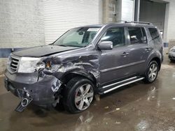 Salvage cars for sale from Copart Ham Lake, MN: 2015 Honda Pilot Touring