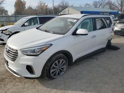 Salvage cars for sale from Copart Wichita, KS: 2018 Hyundai Santa FE SE