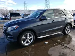 Carros con verificación Run & Drive a la venta en subasta: 2016 Mercedes-Benz GLE 350 4matic