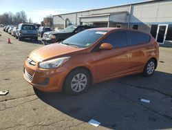 Hyundai salvage cars for sale: 2015 Hyundai Accent GS