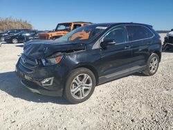 Salvage cars for sale at Taylor, TX auction: 2018 Ford Edge Titanium