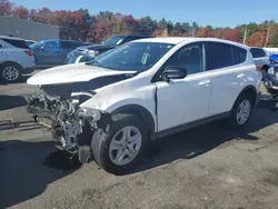 Salvage cars for sale from Copart Exeter, RI: 2014 Toyota Rav4 LE