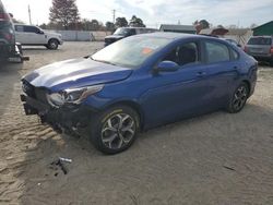 Salvage cars for sale at Seaford, DE auction: 2019 KIA Forte FE