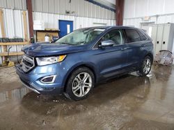 2018 Ford Edge Titanium en venta en West Mifflin, PA