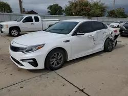 Salvage cars for sale at Oklahoma City, OK auction: 2019 KIA Optima LX