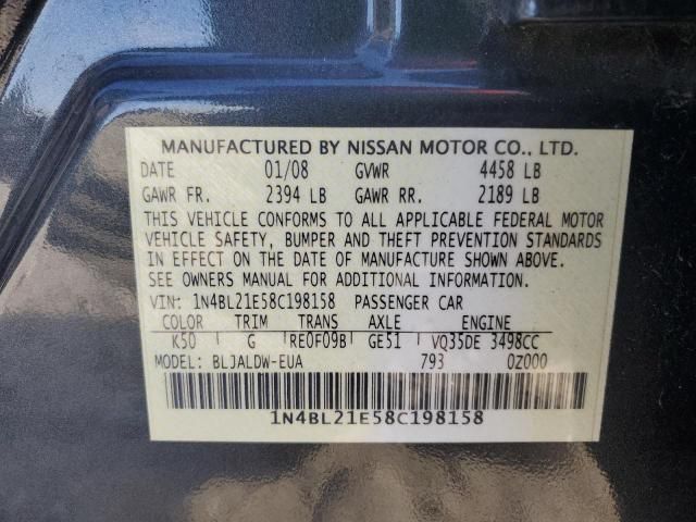 2008 Nissan Altima 3.5SE