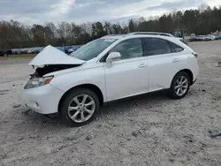 Salvage cars for sale at Charles City, VA auction: 2010 Lexus RX 350