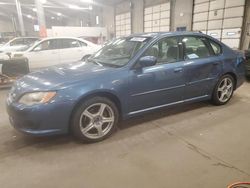 Salvage cars for sale at Blaine, MN auction: 2009 Subaru Legacy 2.5I