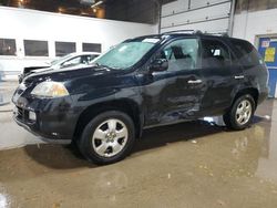 Salvage cars for sale at Blaine, MN auction: 2004 Acura MDX Touring