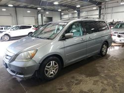 Honda salvage cars for sale: 2007 Honda Odyssey EXL