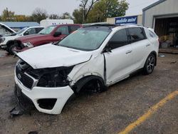 Salvage cars for sale at Wichita, KS auction: 2017 KIA Sorento EX