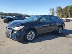 Vehiculos salvage en venta de Copart Dunn, NC: 2017 Toyota Camry LE