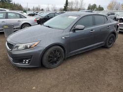 Salvage cars for sale at Bowmanville, ON auction: 2014 KIA Optima SX