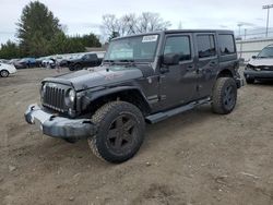 Salvage cars for sale at Finksburg, MD auction: 2017 Jeep Wrangler Unlimited Sport