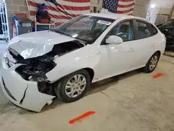 Salvage cars for sale at Columbia, MO auction: 2010 Hyundai Elantra Blue