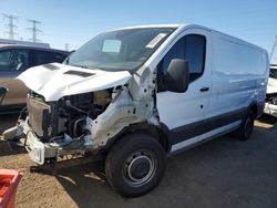 Salvage trucks for sale at Elgin, IL auction: 2016 Ford Transit T-150