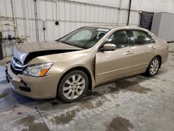 Honda salvage cars for sale: 2006 Honda Accord EX