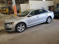 Volkswagen salvage cars for sale: 2012 Volkswagen Passat SE