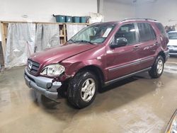 Mercedes-Benz m-Class salvage cars for sale: 1998 Mercedes-Benz ML 320