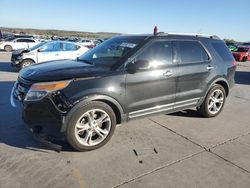 Salvage cars for sale at Grand Prairie, TX auction: 2015 Ford Explorer Limited