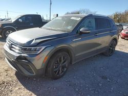 Salvage cars for sale at Oklahoma City, OK auction: 2022 Volkswagen Tiguan SE