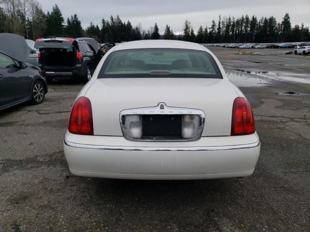 2001 Lincoln Town Car Cartier