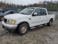 Vehiculos salvage en venta de Copart Ellenwood, GA: 2003 Ford F150 Supercrew