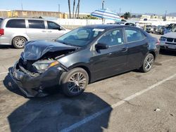 Salvage cars for sale at Van Nuys, CA auction: 2016 Toyota Corolla L