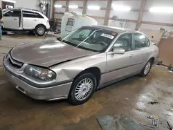 Salvage cars for sale at Pekin, IL auction: 2002 Chevrolet Impala