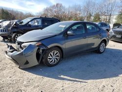 Salvage cars for sale from Copart North Billerica, MA: 2017 Toyota Corolla L